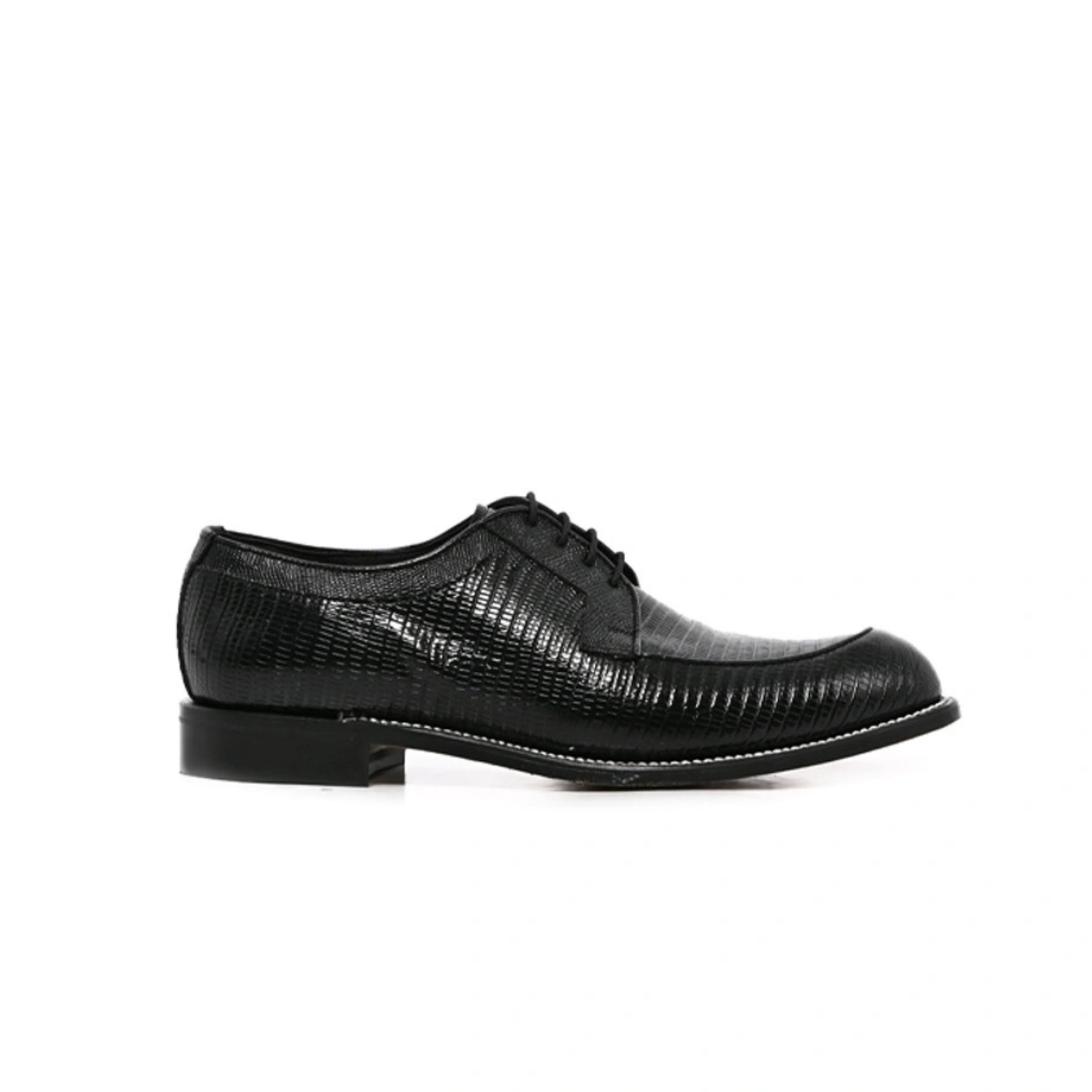 Barker Austin Black Lizard Shoes - Premium Formal Footwear