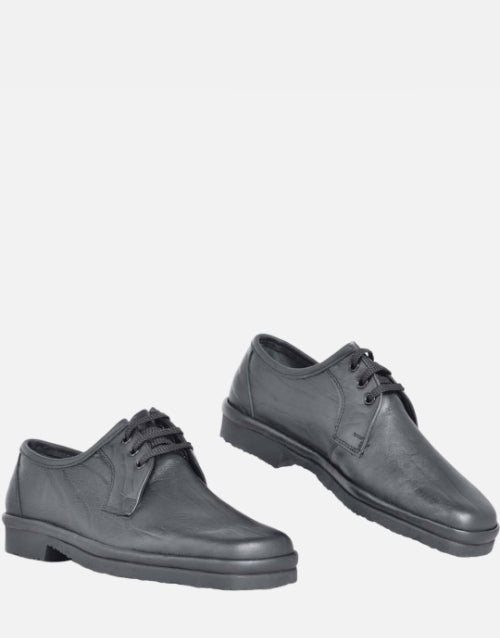 Grasshopper Leather Tornado Black Shoe