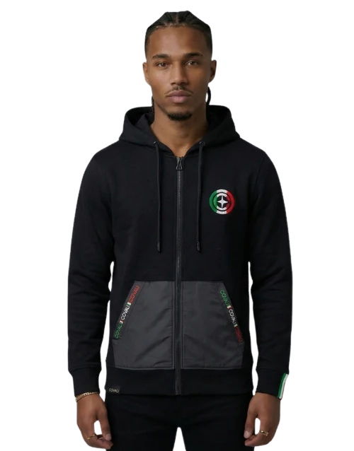 Covali Corvo Black Lightweight Casual Jacket