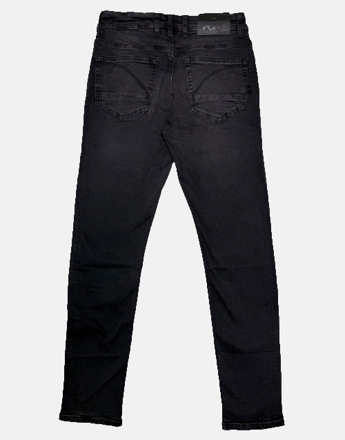 Pure Premium Stretch Black Skinny Denim Jeans