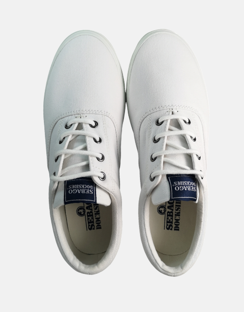 SEBAGO SKIDGRIP CANVAS JOHN WHITE Sneaker