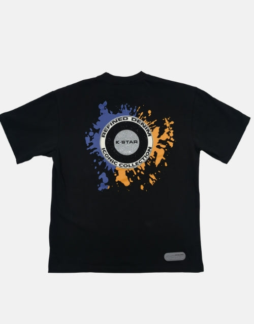 K7 Klevas Owen Black Logo T-shirt