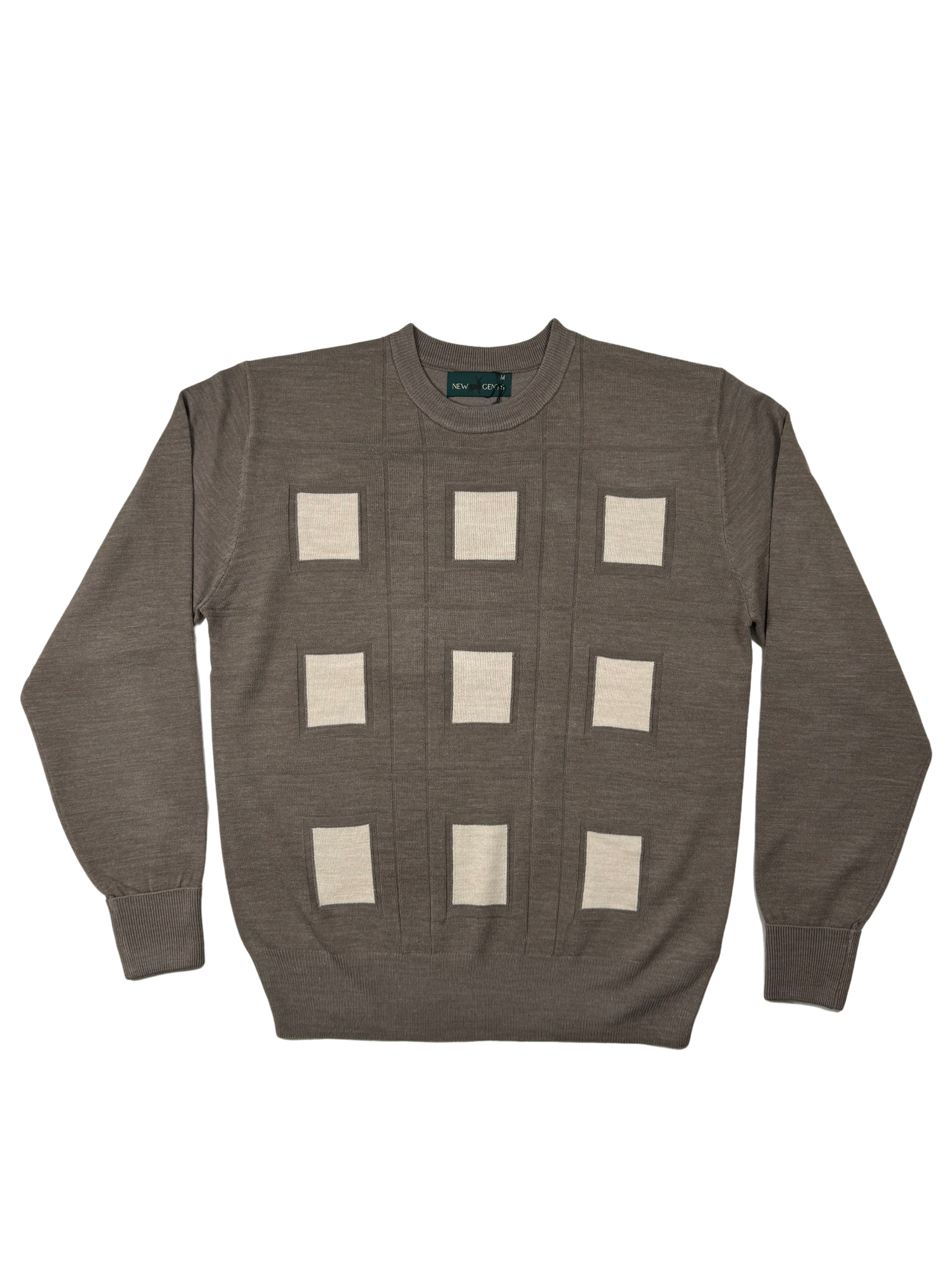 NEW GENTS Mink Crew Neck Knitwear