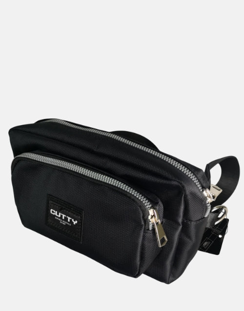 Cutty Shield Black sling bag