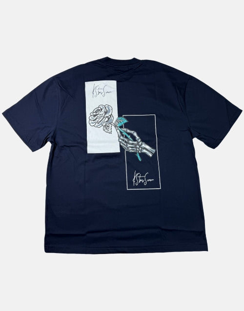K STAR 7 Clyde Navy T Shirt