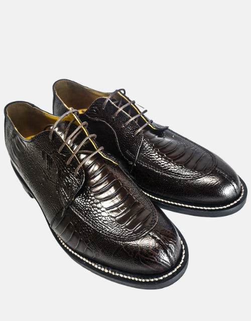 JOHNSTON & MURPHY Leather Brown Welt Shoe