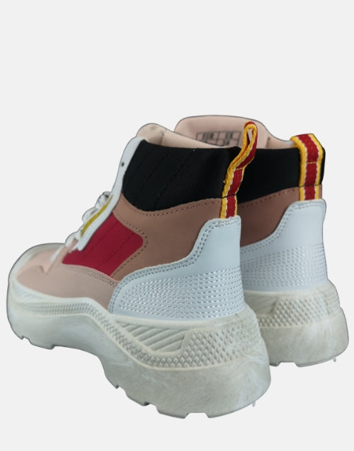 K Star 7 Ladies Palladium Sneaker Pink Red