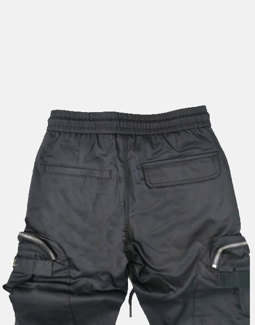 COVALI Black Cargo Pants