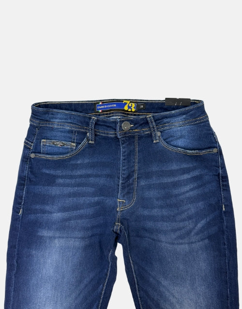 Enrico Coveri Blue Skinny Fit Jeans