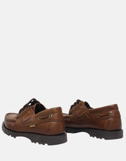 TEGO Mid Brown Leather Shoes