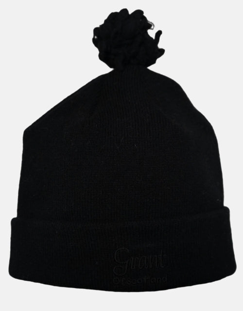 Grant of Scotland Black Beanie