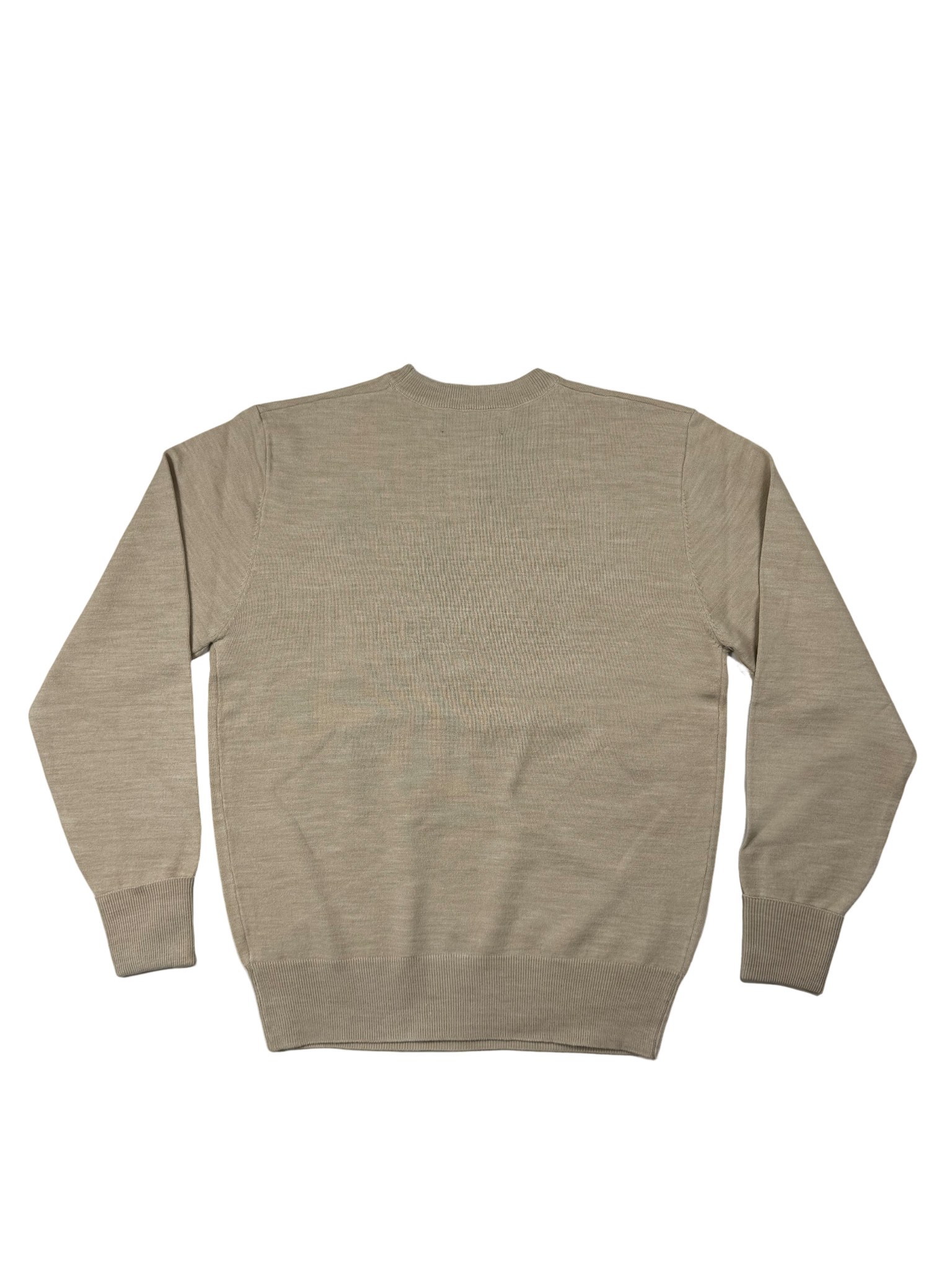 NEW GENTS Oat Meal Crew Neck Knitwear
