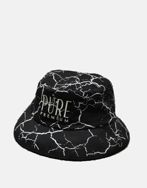 Pure Premium Vespucci Black Sporty Bucket Hat