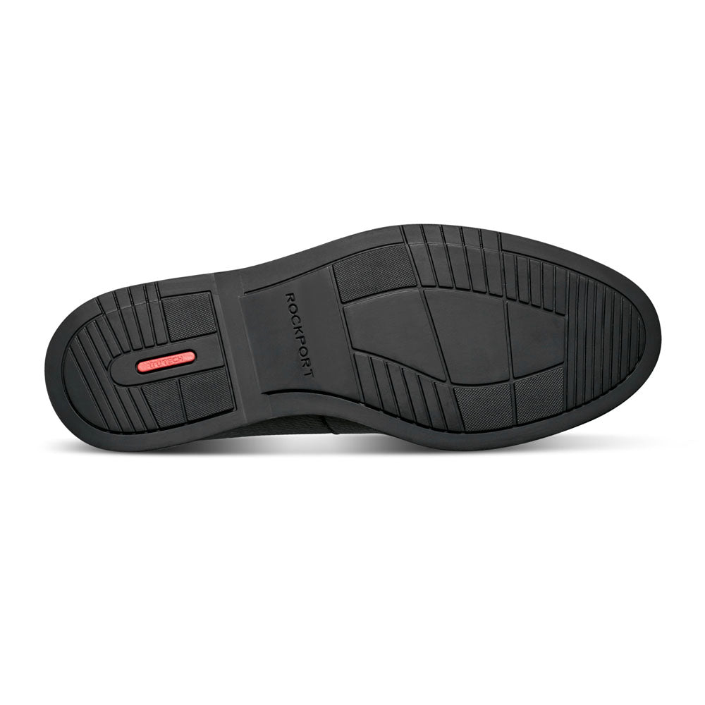 Rockport Leather Jensen Mocassin  Black Shoe