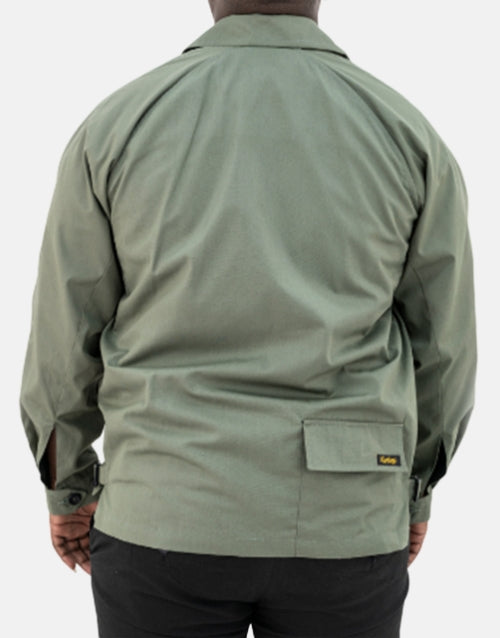 DURBURG VENTILE FUR Avocado Green JACKET