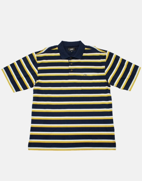 Brentwood Johnston Double Mecerised Navy Golfer