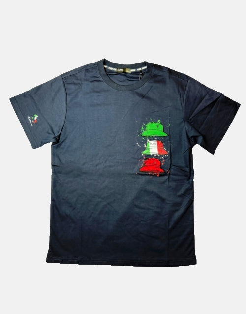 Pure Premium Taviani Navy T Shirt