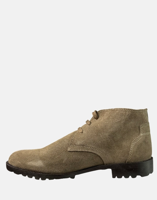 Desert Vellie Taupe Suede Boot