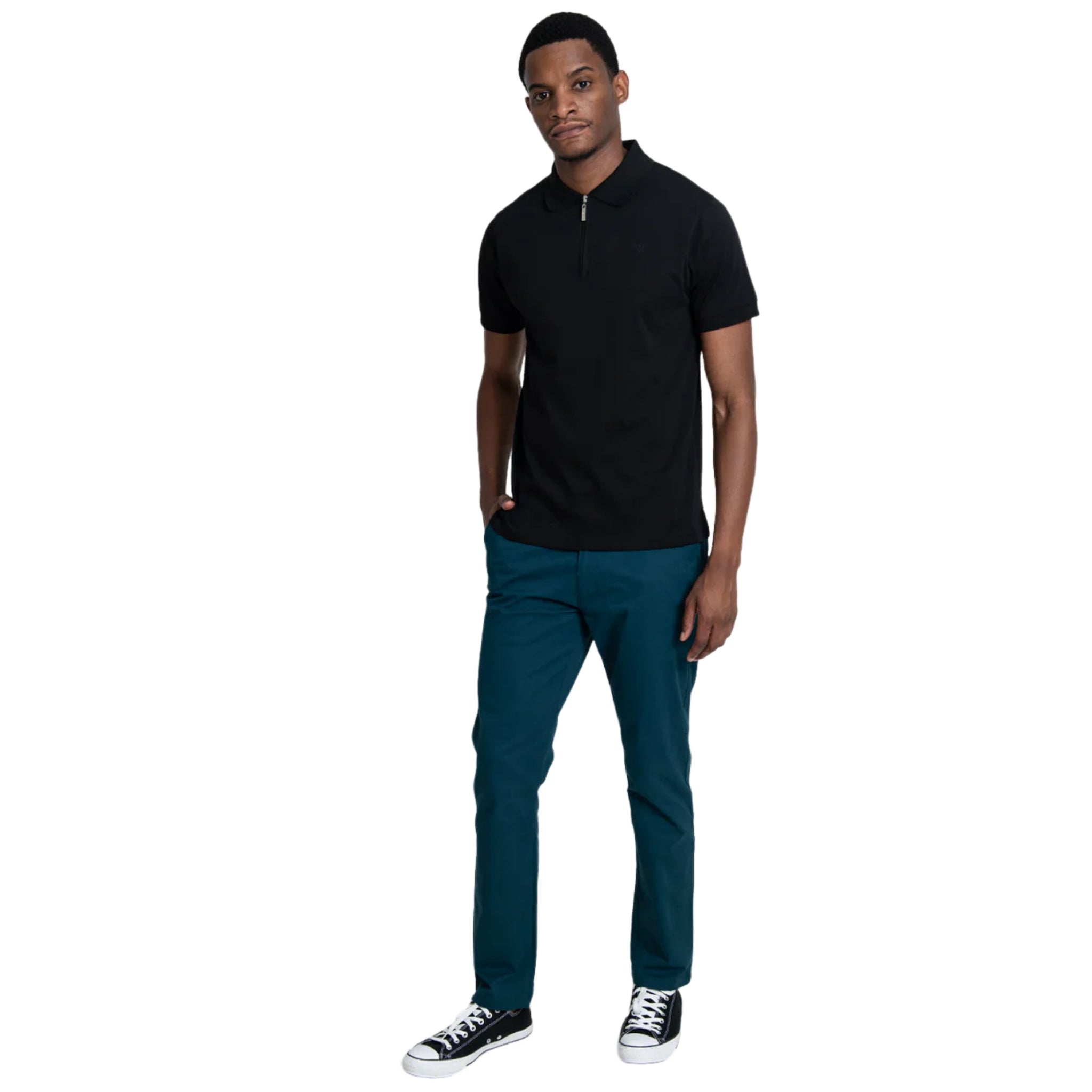 Klevas Teal Classic Men's Chino