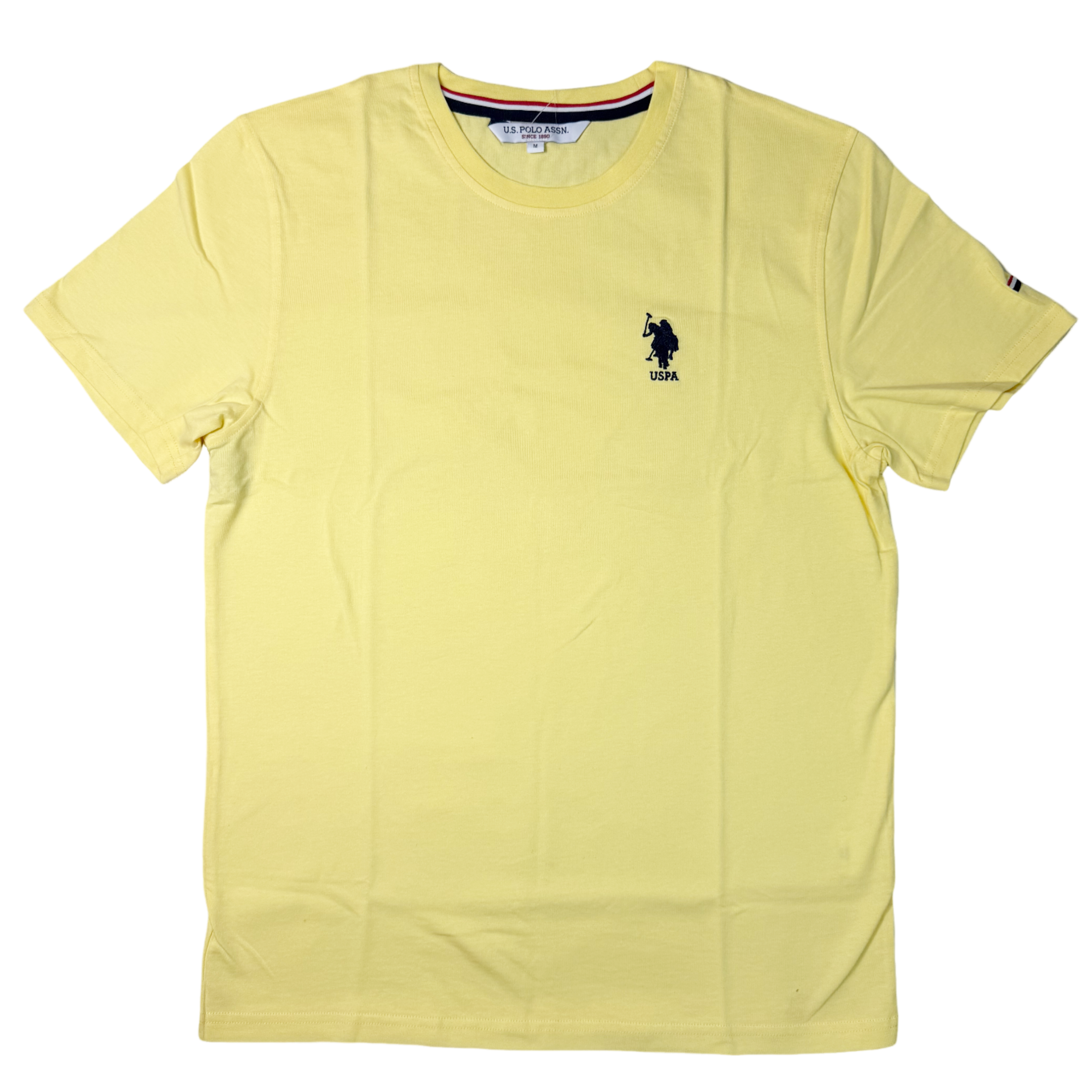 Polo US ASSN Crew Neck T-Shirt Maize