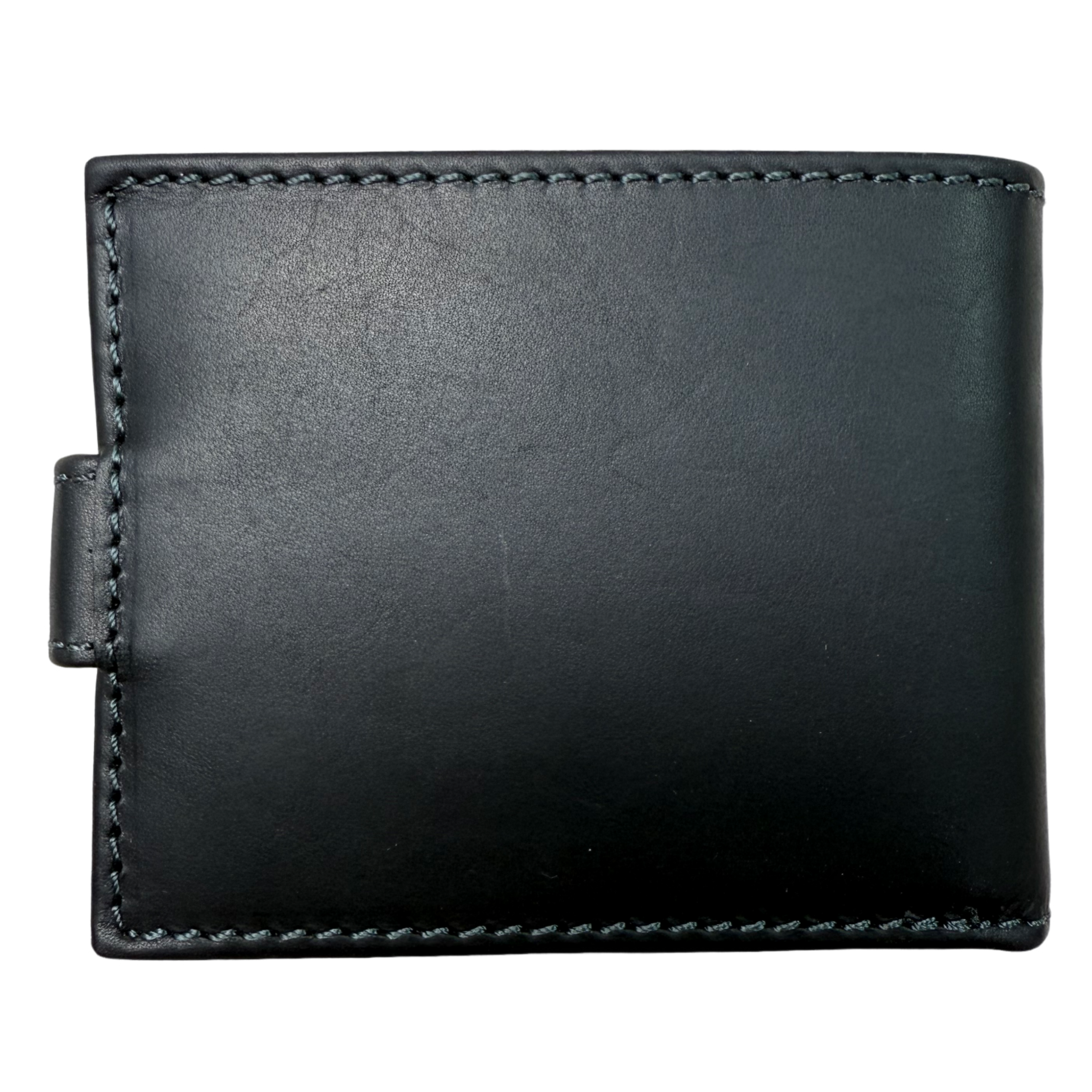 Busby Genuine Leather Black Wallet
