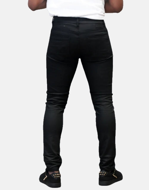 Pure Premium Ginetti Black Wax Jeans