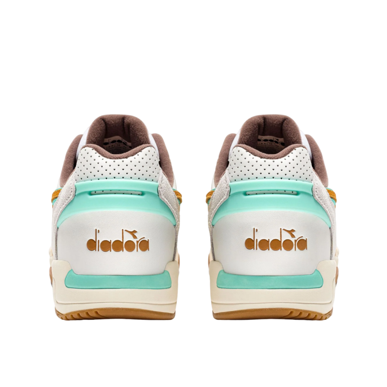 DIADORA Leather Winner Mustard White  Sneaker