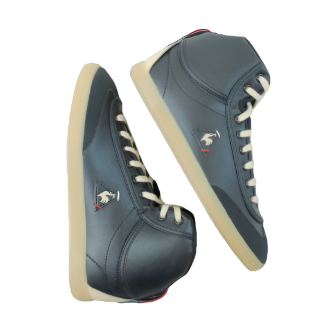Lecoq Sportif Provencale Mid Black Sneaker