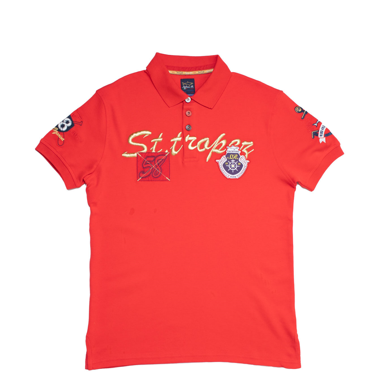 Stefano R Italian Golfer Red
