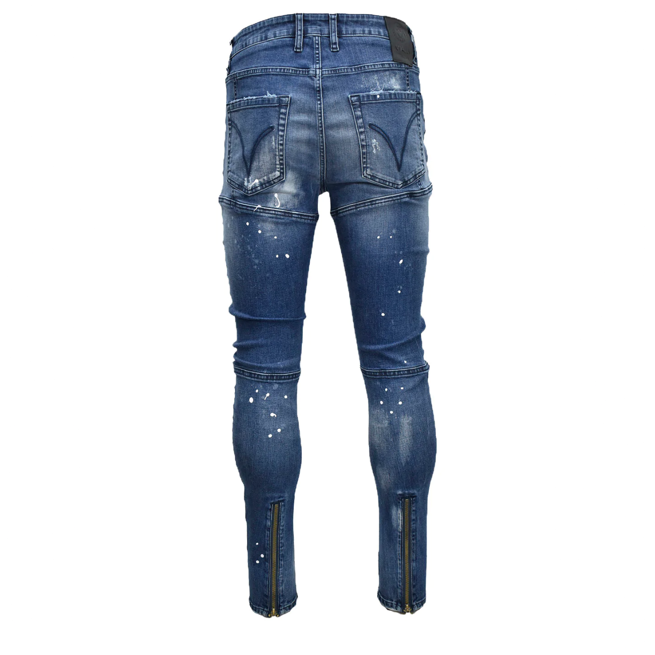 Vialli Nazree Ultra Fit Blue Denim Jeans