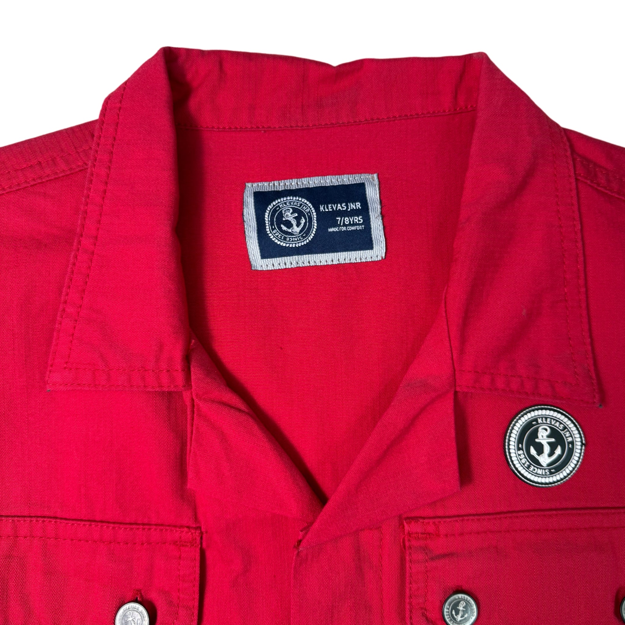 Klevas 7/8 YRS Red Boilershort