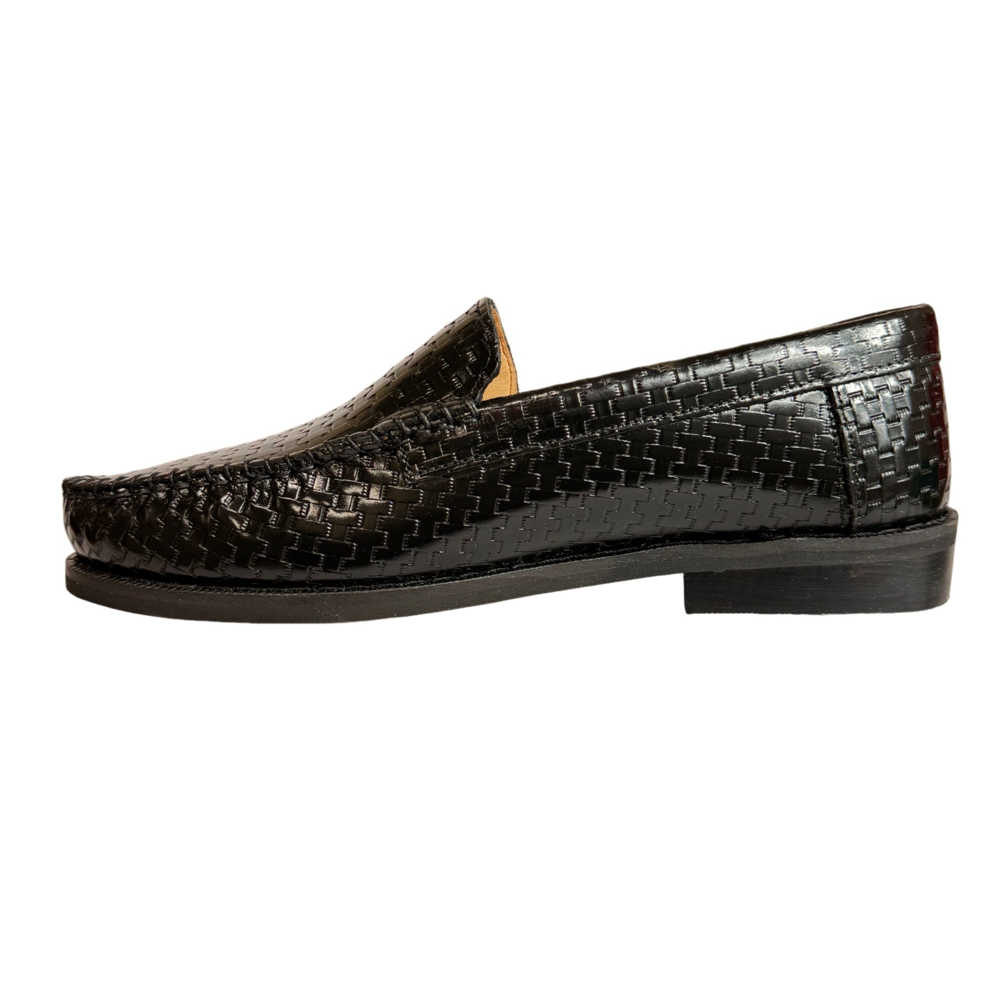 Dakotas Black Weave Moccasin