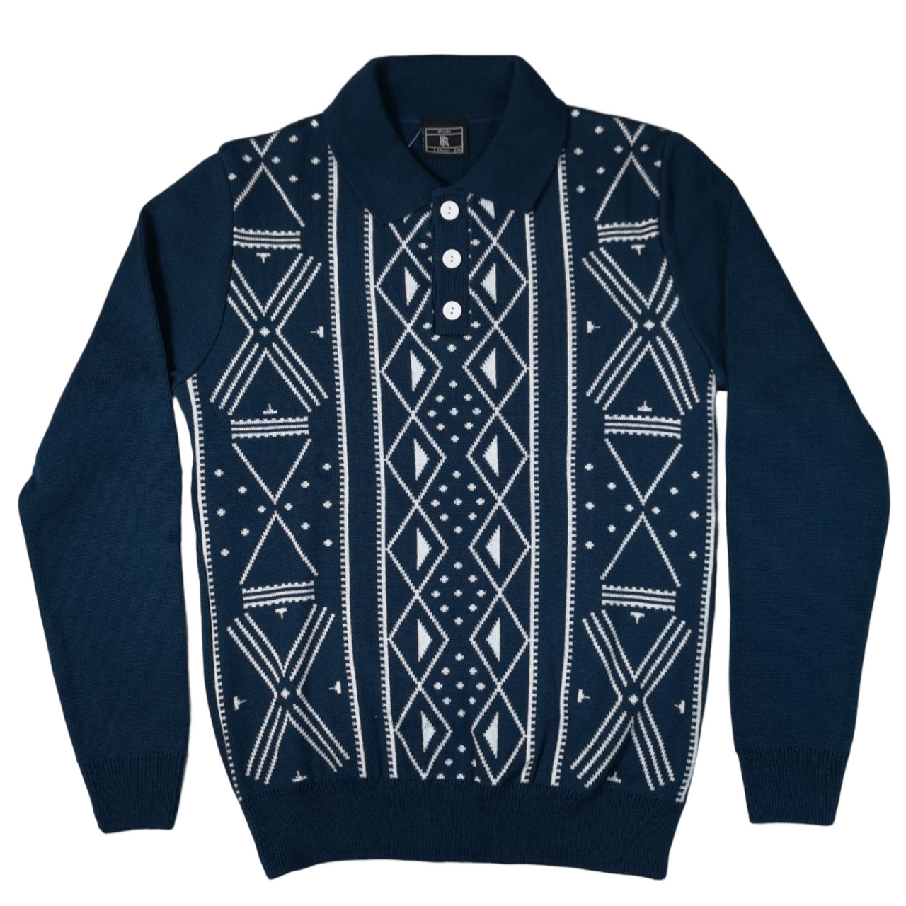 Rob Roy L/Wool African African Golfer DK Airforce Knitwear Jersey