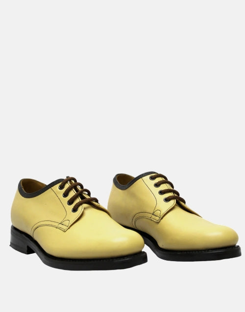 Saxone Leather Wheat Oat  Shoe
