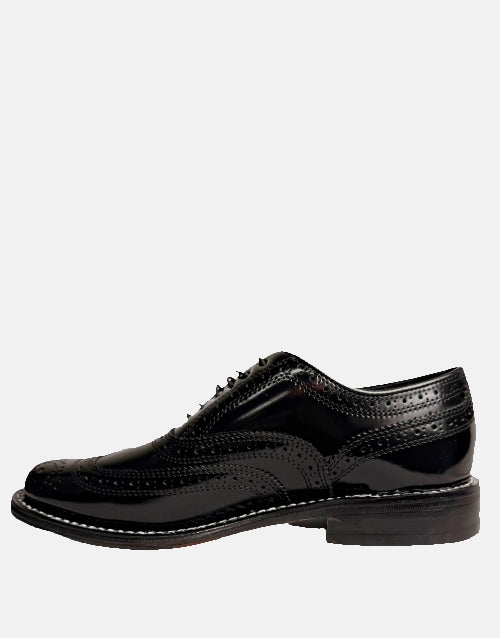 Florsheim Leather Kenmor Black Brogue Shoe