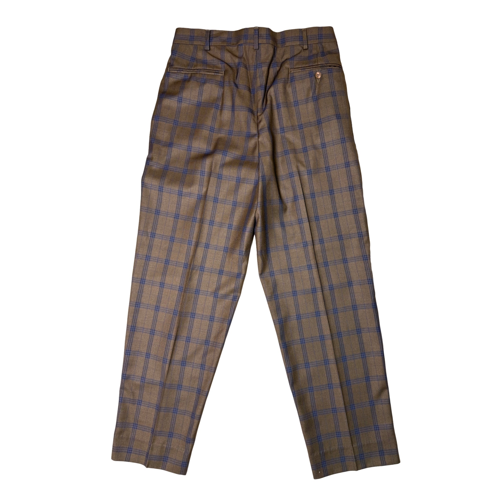 Navada 2 Pleat Exec Camel Trouser