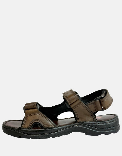 Bushveld Genuine Leather Brown Backstrap Sandal