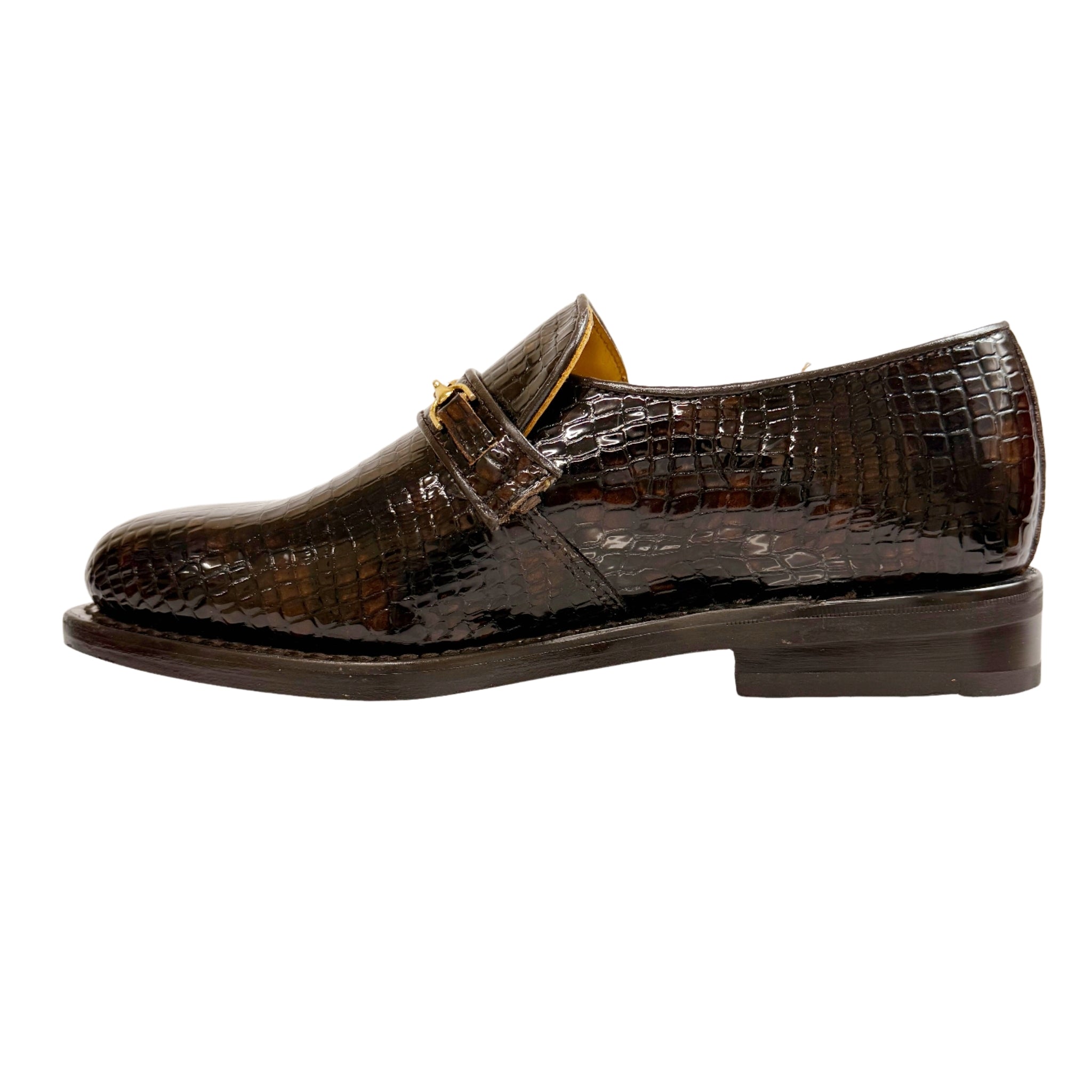 Saxone of Scotland Leather Choc Moccasin
