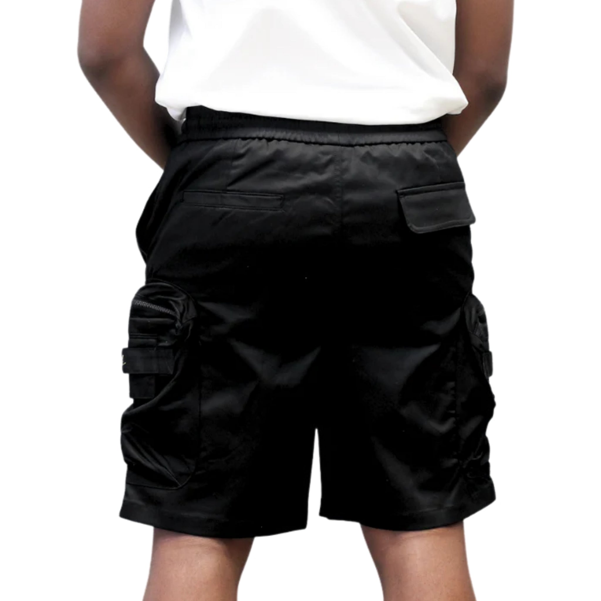 COVALI Short Black Cargo Pants