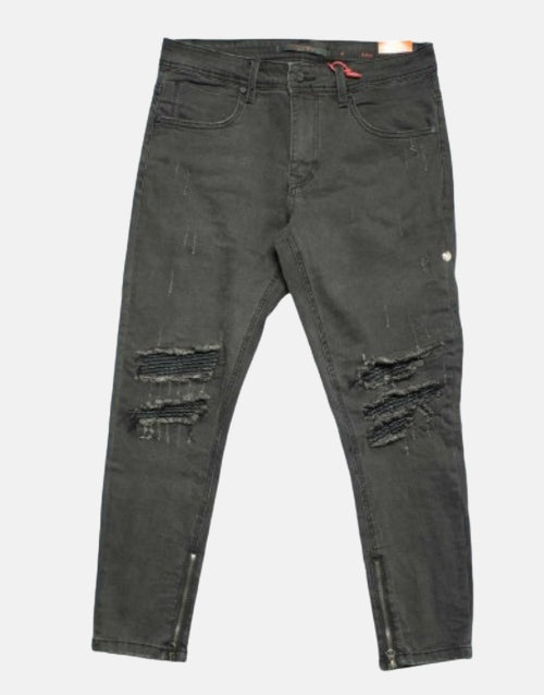 Cutty Solis Denim Black Jeans Ripped