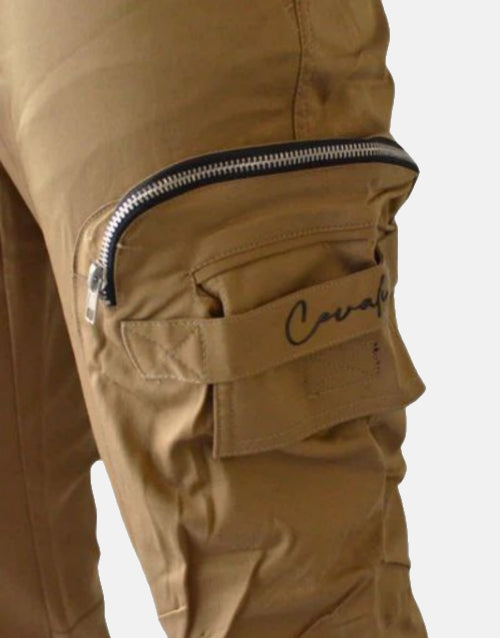 COVALI Khaki Cargo Pants