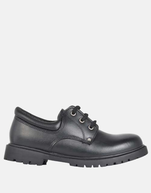 Bronx Leather Pluto Boys Black