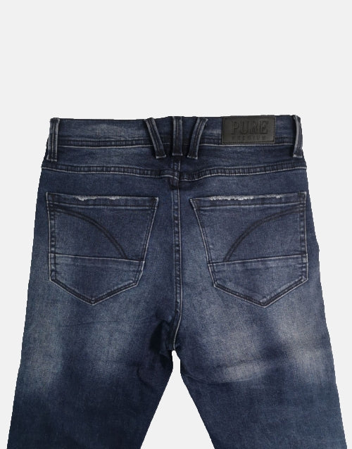 PURE PREMIUM Ceprano Blue Black Skinny Jeans