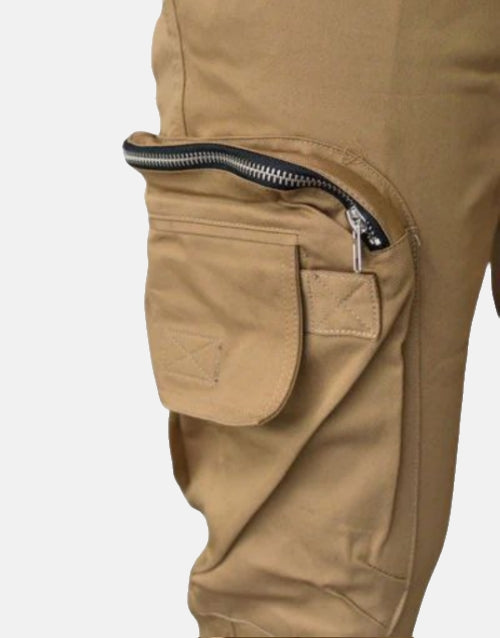 COVALI Khaki Cargo Pants