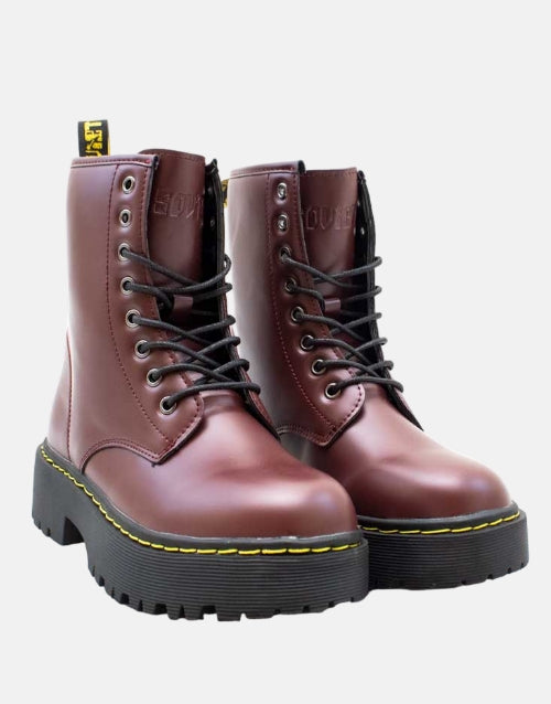 Soviet L Zoe Doc Martin Burg x Ox Blood Boot