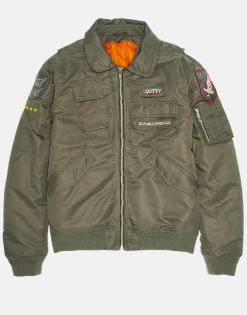 Cutty Champ Alpha Fatigue Bomber Jacket