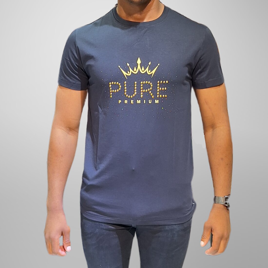 Pure Premium Galaxian Navy T-shirt