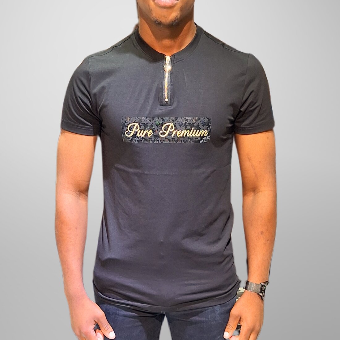 Pure Premium Galaxy Black T-shirt