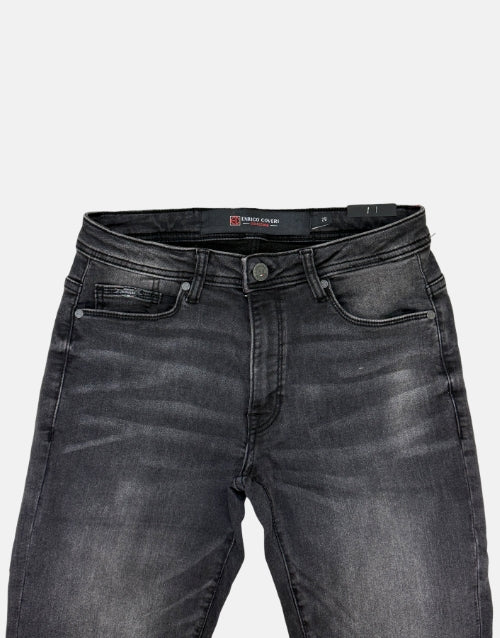 Enrico Coveri Black Skinny Fit Jeans