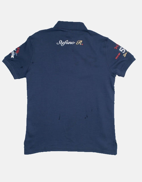 Stefano R Italian Golfer Navy